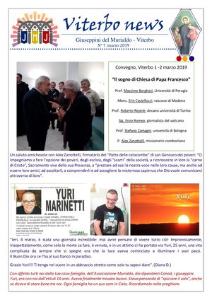 Viterbo News7 Mar. 19