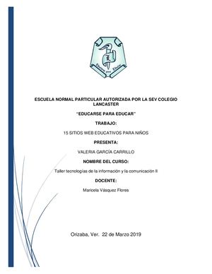 15 Sitios Web Educativos Para Niños