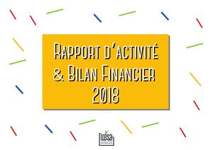 Rapport d'activité & bilan financier 2018 - projet