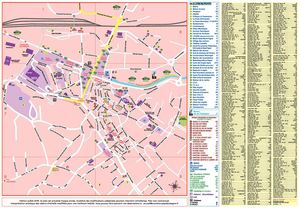 Plan de la ville d'Aubagne - verso