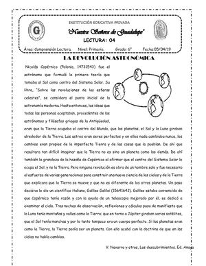 La Revolución Astronómica