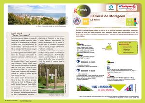 Rando fiche La Forêt de Montgeon Le Havre