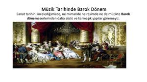 Müzik Tarihinde Barok Dönem
