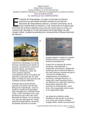 El Castillo De Chapultepec