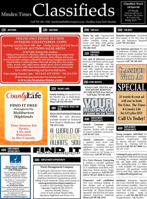 Classifieds March 28, 2019