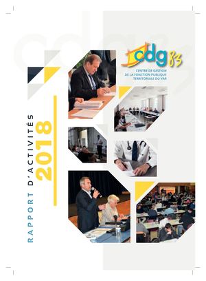 Rapport D'activités Cdg 83 2018