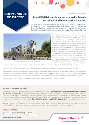 Cp Colocation T21courrouze Rennes