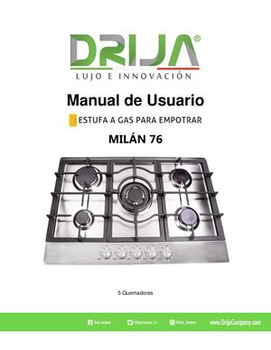 Milan 76 - Manual Español - Drija