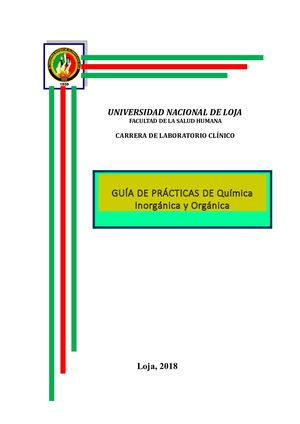 Guía De Prácti Quim Inorg Org Oct 18 Marzo 19