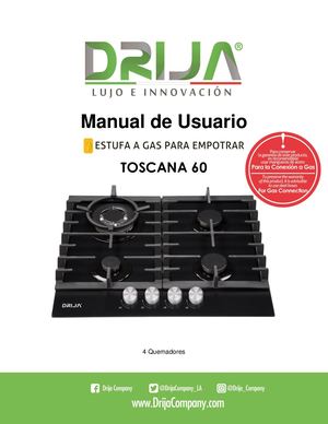 Toscana 60 - Manual Español - Drija