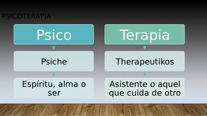 Proceso Terapeutico