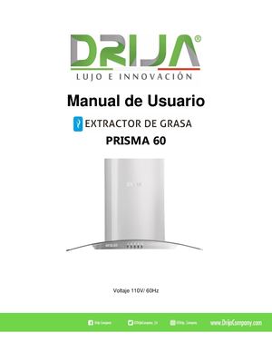 Prisma 60 - Manual Español - Drija