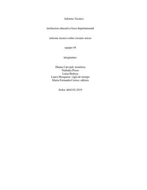 Informe Técnico Trabajo Danna