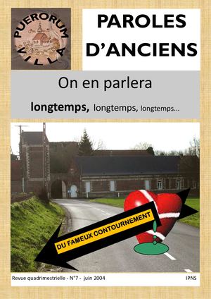 Paroles d'Anciens N°7. Le contournement routier de Cambrai