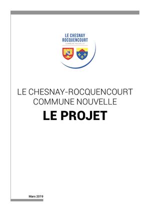 Projet Politique Le Chesnay-Rocquencourt