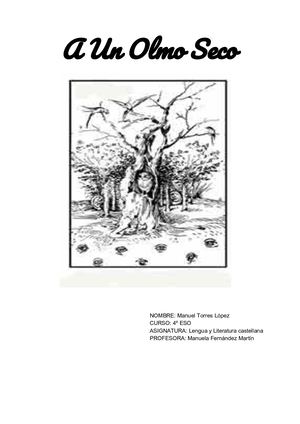 Comentario Poema A Un Olmo Seco (1)