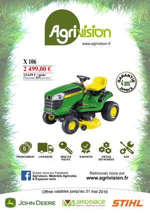 Catalogue matériels espaces verts AGRIVISION