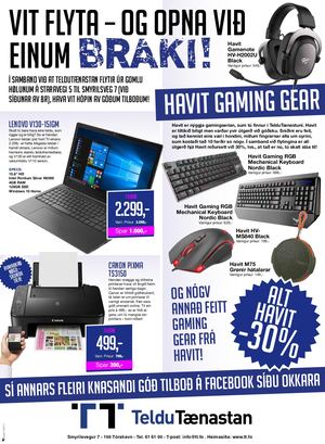 Upplatingartilboð TelduTænastan