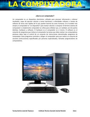 La computadora