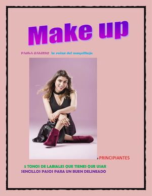 Paula Galindo La Reina Del Maquillaje revista