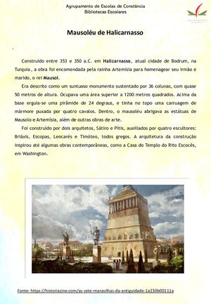 Mausoléu De Halicarnasso