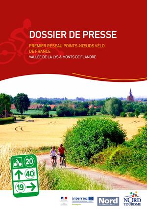 Dossier De Presse Réseau points-noeuds vélo " Vallée De La Lys & Monts De Flandre"