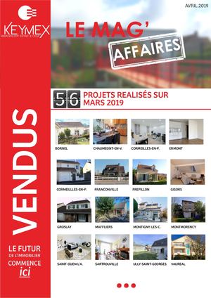 Mag'Affaires - Keymex Immobilier - Avril2019