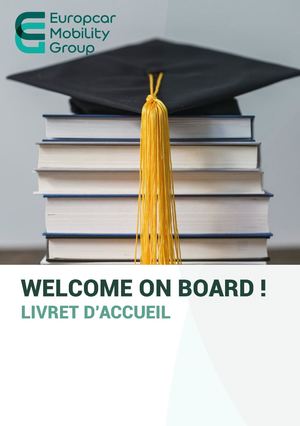 Livret Accueil - Europcar Academy