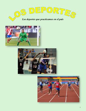 Revista Sobre Deportes en Costa Rica