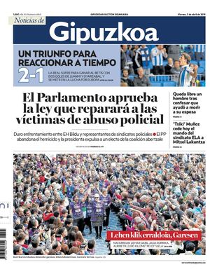 Noticias de Gipuzkoa 20190405