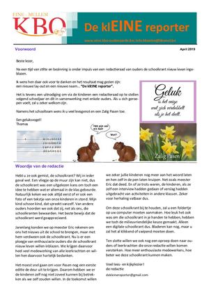 De Kl Eine Reporter - April 2019