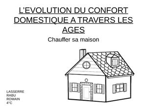 le chauffage a travers le temps