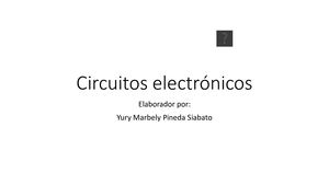 Circuitos Electrónicos