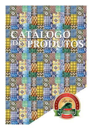 Catálogo  da "Loja Das Tradições" - Santarém