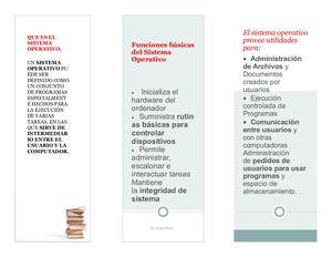 Triptico Sistemas Operativos