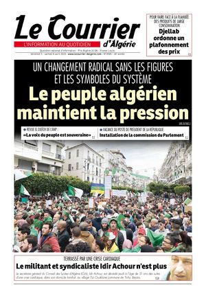 Le Courrier D'Algérie Du Samedi 6 Avril 2019