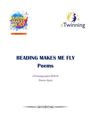READING MAKES ME FLY - Poems