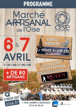 Programme Marché Artisanal de l'Oise 2019