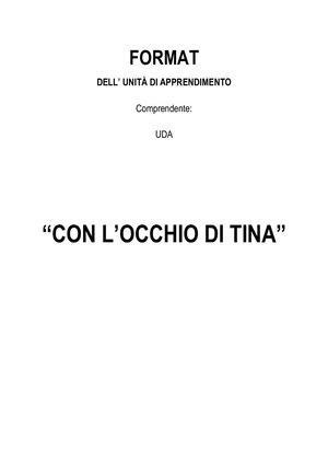 Uda Con L'occhio Di Tina