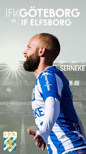 Matchprogram IFK GÖTEBORG vs ELFSBORG