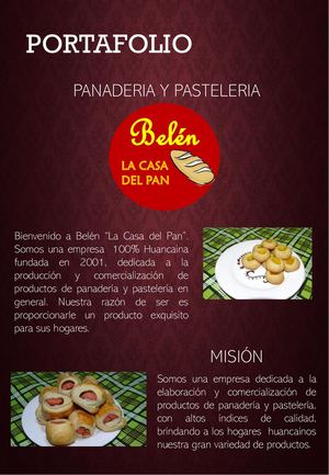 Portafolio - Belén "La Casa del Pan"
