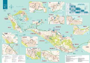 Carte des pistes cyclables 2019