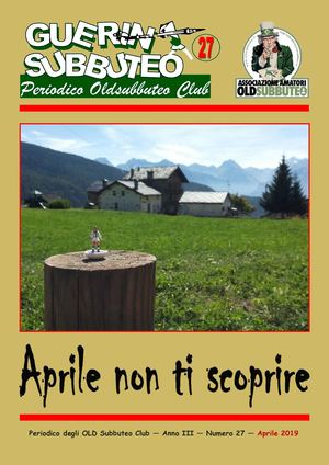 Guerin Subbuteo Nr. 27 - Aprile 2019
