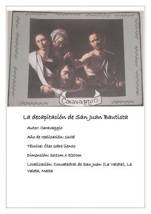 La Decapitación De San Juan Bautista