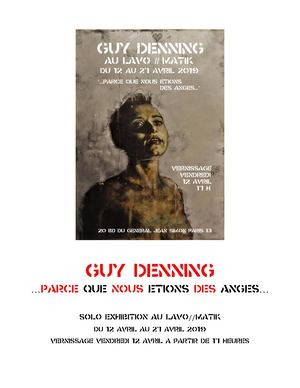 Guy Denning Catalogue Expo Au Lavo Avril 19
