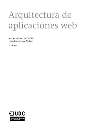 Arquitectura De Aplicaciones Web M2