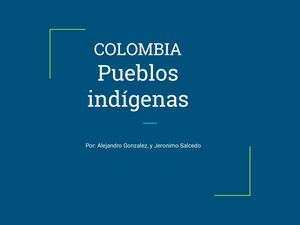 Proyecto Final Colombia Indígena