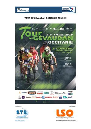 TOUR DE GEVAUDAN FEMININ EPREUVE 1