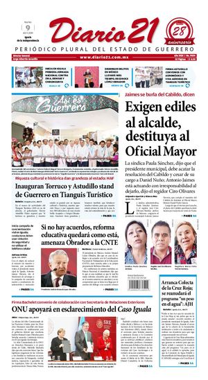 Diario 21 - 9 Abril 2019