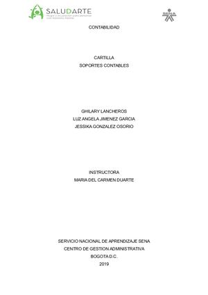 Cartilla Soportes Contables